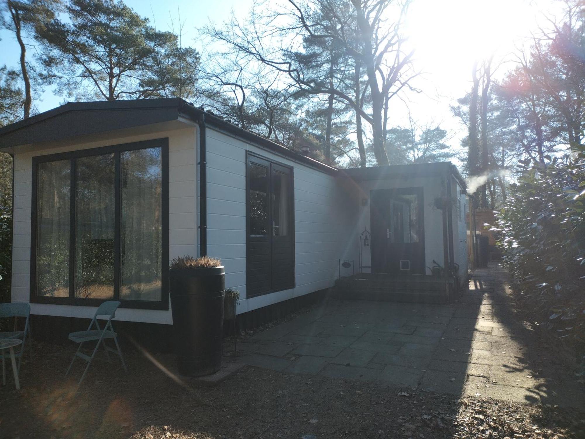 Wulft 47 Zonnig Gezellig 6P Chalet Met Zwembad In Bosrijke Omgeving Op Familie Camping De Vossenburcht IJhorst Ngoại thất bức ảnh