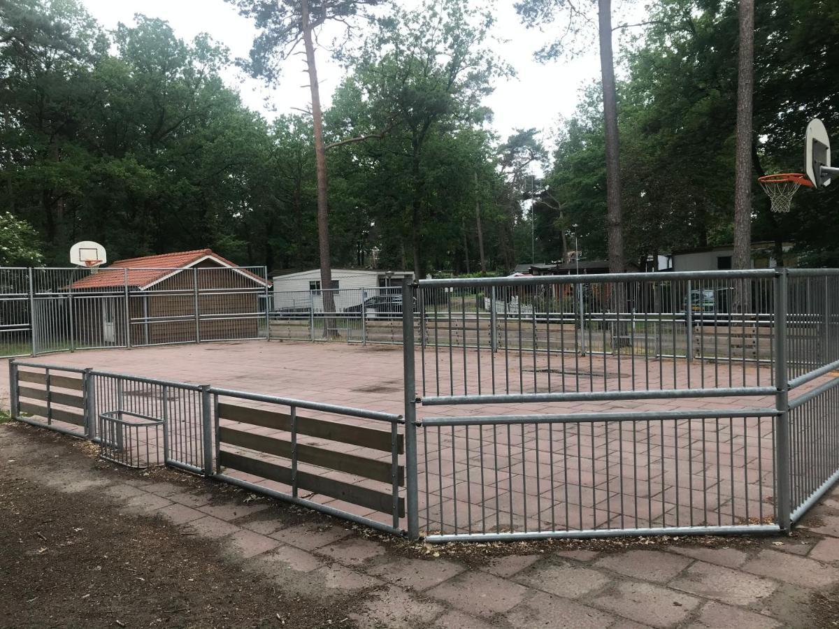 Wulft 47 Zonnig Gezellig 6P Chalet Met Zwembad In Bosrijke Omgeving Op Familie Camping De Vossenburcht IJhorst Ngoại thất bức ảnh